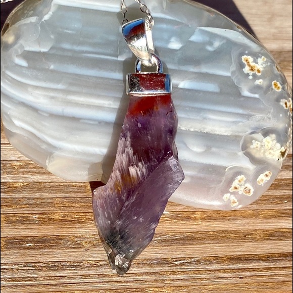 Cacoxenite Necklace - Picture 4 of 15